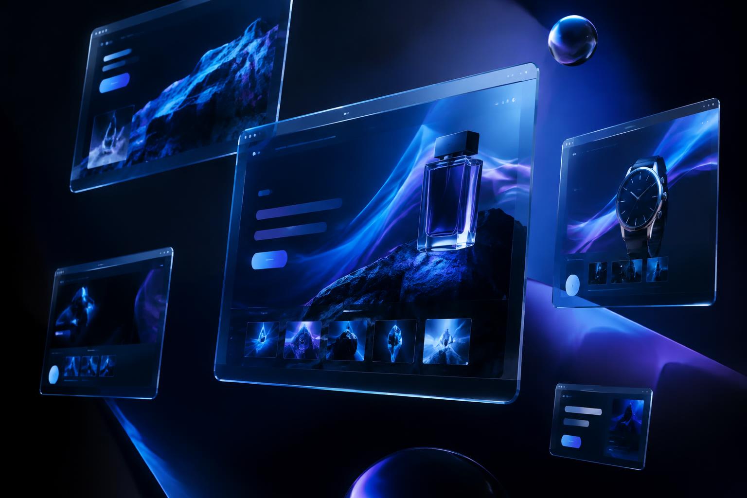 Spatial Commerce — concept demonstration visual